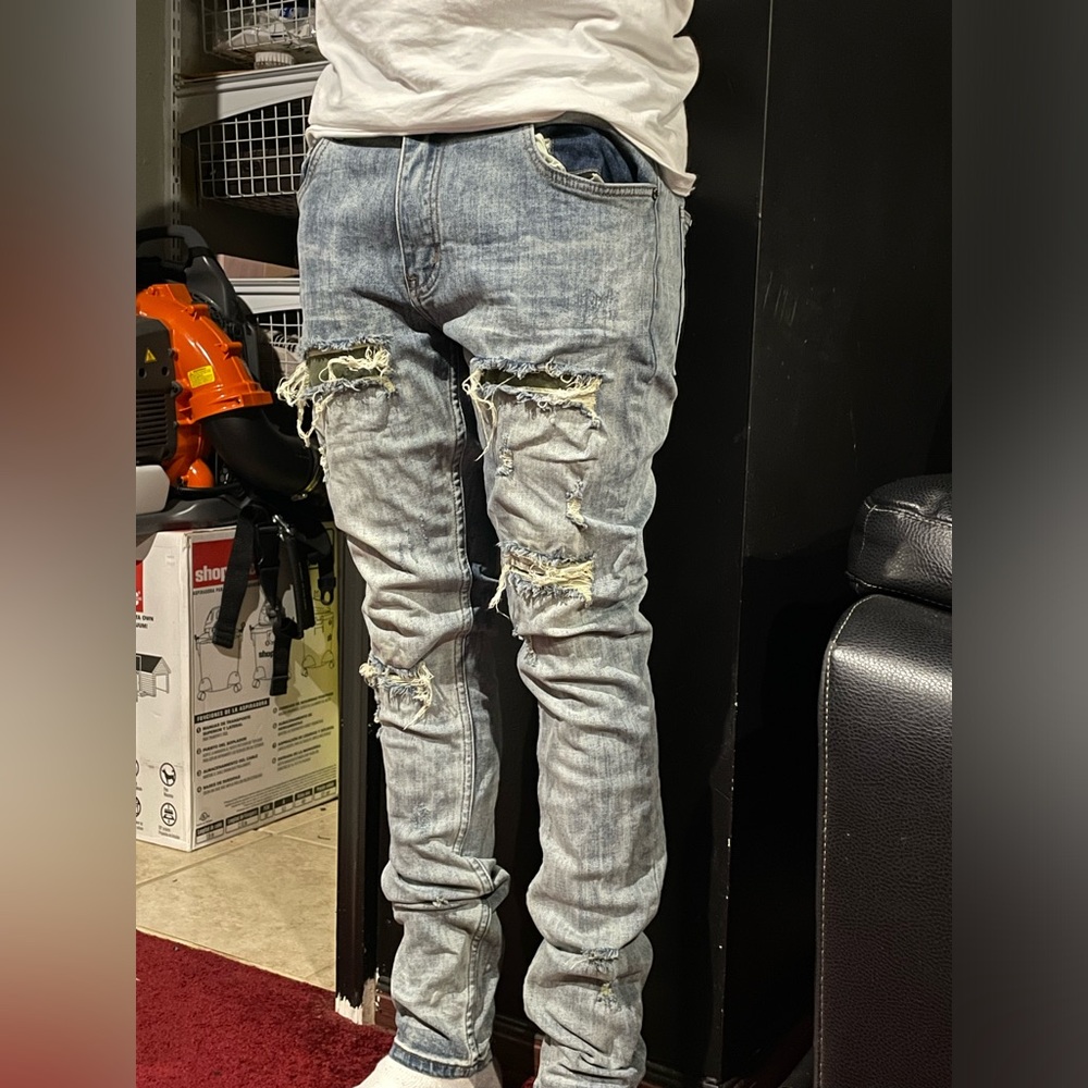 Serenade Vintage Light Blue Skinny Jeans